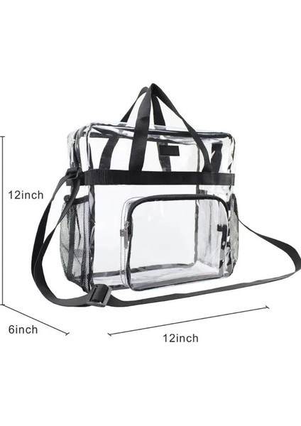 3TT902953 Şeffaf Bel Komik Paketi Temizle Sling Kemer Çantası Pvc Taşınabilir Seyahat Kalça Serseri Küçük Çanta Crossbody Omuz Göğüs Telefon Kılıfı (Yurt Dışından)