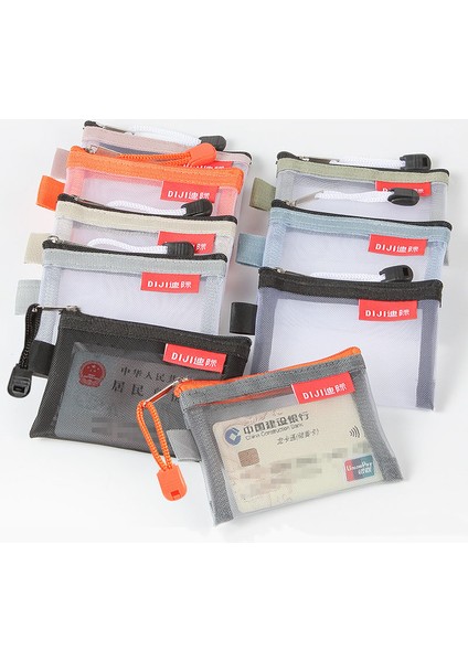 Turuncu Mini Örgü Para Çantaları Para Kulaklık Veri Hattı Saklama Torbaları Otobüs Kimliği Kredi Kartı Tutucu Fermuar Kese Seyahat Taşınabilir Küçük Çantalar (Yurt Dışından) fiyatları