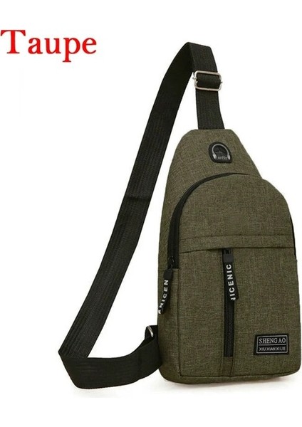 C-2 Erkek Göğüs Çantaları Rahat Bel Çantaları Küçük Kısa Seyahat Seyahat Taşıma Çantaları Erkekler Için Su Geçirmez Omuz Crossbody Çanta Naylon Çanta (Yurt Dışından)