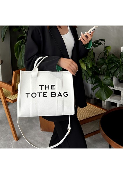 Küçük Beyaz Tote Çanta Lüks Tasarımcı Çanta Tote Kadın Çanta Mektup Omuz Çantaları Markalar Shopper Çantalar Kadınlar Için Crossbody Çanta Debriyaj 2023 (Yurt Dışından) indirimleri