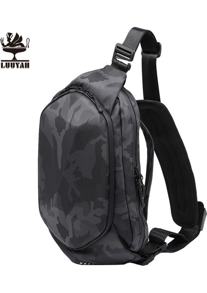Kamuflaj 36X7X21CM Erkek Büyük Göğüs Paketi Su Geçirmez Çok Fonksiyonlu Omuz Çantaları Erkek Crossbody Sling Çanta Seyahat Messenger Bel Paketi Sırt Çantası Yeni (Yurt Dışından) modelleri