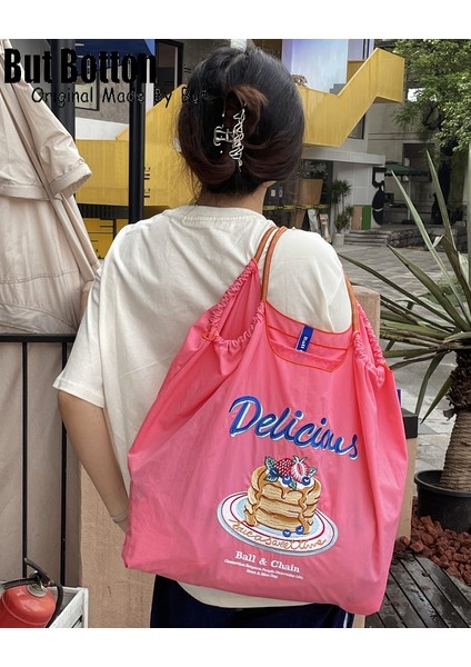 Stil 7 L Harajuku Kadın Kız Sevimli Nakış Tek Omuz Çantaları Çanta Tatlı Lolita Öğrenci Donuts Alışveriş Çantaları Messenger Çanta Tote (Yurt Dışından) indirimleri
