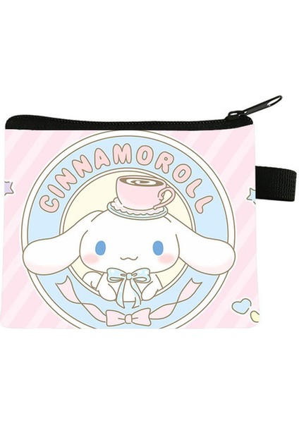 34 2023 Sanrio Hello Kitty Cüzdan Kadınlar Için Cinnamoroll Karikatürler Bozuk Para Cüzdanı Taşınabilir Kimlik Kartı Sahipleri Kawaii Anahtar Saklama Çantası Hediyeler (Yurt Dışından)