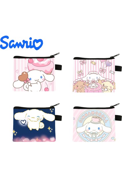 34 2023 Sanrio Hello Kitty Cüzdan Kadınlar Için Cinnamoroll Karikatürler Bozuk Para Cüzdanı Taşınabilir Kimlik Kartı Sahipleri Kawaii Anahtar Saklama Çantası Hediyeler (Yurt Dışından) modelleri