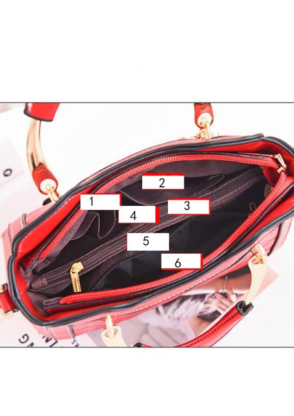 Pembe Yeni Omuz Çantası Kadın Çanta Çanta 2024 Yüksek Kaliteli Yumuşak Marka Moda Kadın Çantası Bayan Tote Çanta Kadın Messenger (Yurt Dışından) indirimleri