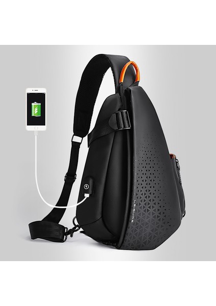 Siyah 01 0 Moda Iş Erkek Crossbody Çanta Yüksek Kaliteli Su Geçirmez Naylon Göğüs Paketleri Rahat Seyahat Büyük Kapasiteli Omuz Çantası Erkek (Yurt Dışından) fiyatları