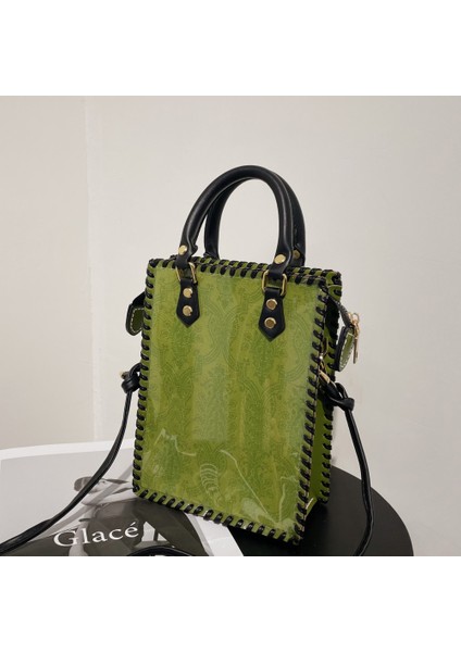 Siyah Malzeme Çanta Tote Kağıt Torba Diy Dikiş Seti Taşınabilir Kadın Çanta Omuz El Yapımı Pu Çanta Aksesuarları Kadın Lady Kız 22CM * 16CM * 8cm (Yurt Dışından) fiyatları