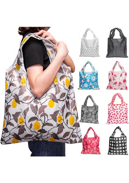 Stil 2 2023 Yeni Çiçek Baskı Alışveriş Çantası Katlanabilir Çevre Dostu Tote Çanta Kadınlar Için Büyük Kapasiteli Seyahat Bakkal Çantası Alışveriş Çantaları (Yurt Dışından) fiyatları