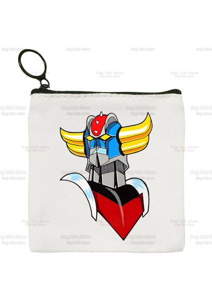 F Manga Goldorak Ufo Robo Anime Kanvas Çanta Saf Beyaz Çanta, Mazinger Grendizer Fermuarlı Çanta Para Çantası Bozuk Para Çantası El Çantası (Yurt Dışından) indirimleri