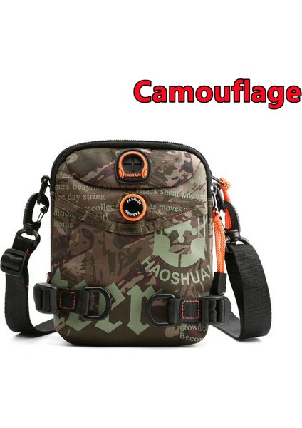 Kamuflaj Yeni Moda Erkek Göğüs Çantası Kore Tarzı Rahat Spor Su Geçirmez Omuz Crossbody Çanta Çapraz Vücut Göğüs Çantası Erkekler Için Erkek Hediyeler (Yurt Dışından)