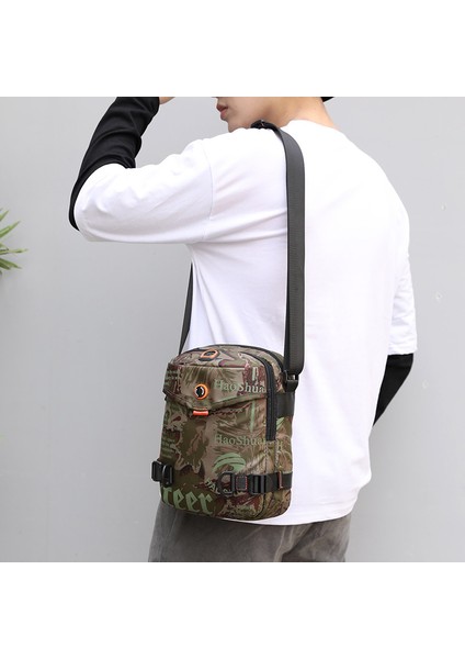 Kamuflaj Yeni Moda Erkek Göğüs Çantası Kore Tarzı Rahat Spor Su Geçirmez Omuz Crossbody Çanta Çapraz Vücut Göğüs Çantası Erkekler Için Erkek Hediyeler (Yurt Dışından) fırsatları
