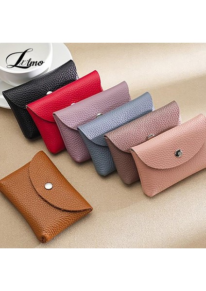 Iki Katmanlı Tek Katmanlı Inek Derisi Kadın Küçük Çantalar Moda Kadın Kısa Para Cüzdan Kılıfı Çanta Kızlar Için Kart Tutucu Para Çantası (Yurt Dışından) fiyatları