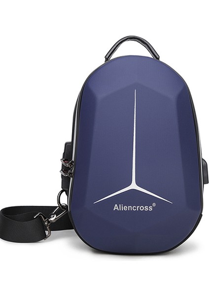 Haki Tasarımcı Anti-Hırsızlık Kilit Crossbody Çanta USB Şarj Seyahat Omuz Çantası Yüksek Kaliteli Haberci Çanta Erkek Su Geçirmez Göğüs Çantası (Yurt Dışından) fırsatları