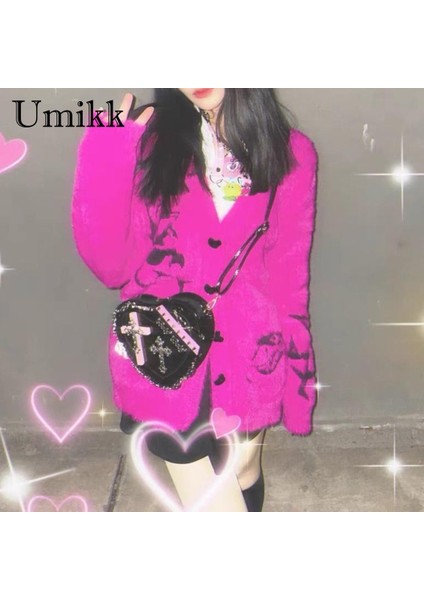 Kalp Crossbody Çanta Gotik Lolita Perçin Çapraz Kız Çanta Metal Dekorasyon Pu Deri Retro Tarzı Günlük Seyahat Fotoğrafları Için Sevimli (Yurt Dışından) modelleri