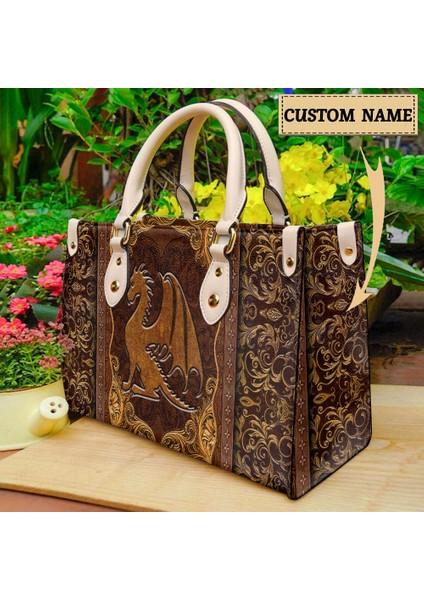 HTJB2329F73W Fly Dragon 3D Vintage Marka Tasarımcısı Çanta Klasik Trend Üst Kolu Eyer Çanta Rahat Açık Moda Omuz Çantası Kadın Için (Yurt Dışından) indirimleri