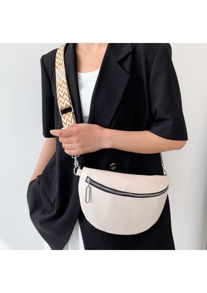 Gül Kırmızı Muz Çanta Göğüs Çanta Kadınlar Için 2024 Büyük Kapasiteli Seyahat Crossbody Kadın Yarım Ay Kemer Çantası Bayanlar Günlük Sokak Fanny Paketleri (Yurt Dışından)