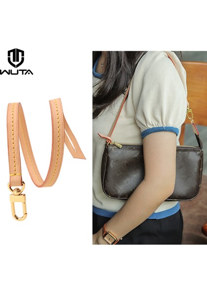 Tek Sapanlar 120 cm Wuta Lv Poşet Aksesuarları Çantalar Için 100% Hakiki Deri Çanta Askısı Çanta Ayarlanabilir Yedek Crossbody Omuz Askıları (Yurt Dışından) modelleri