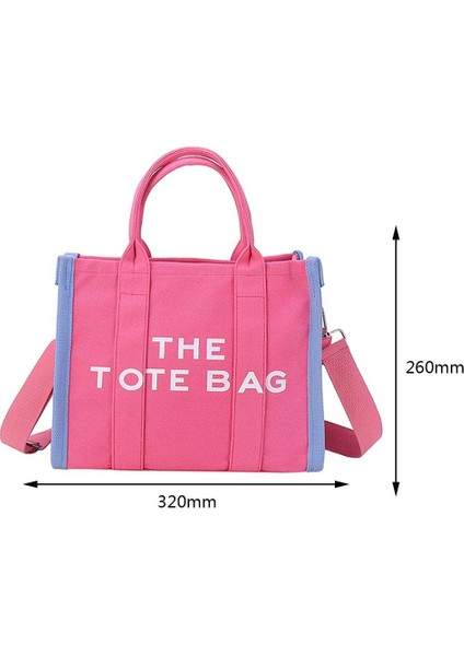 Bej Kanvas Kadın Çantası Kadın Lüks Tasarımcı Omuz Çantaları Siyah Bayanlar Crossbody Çanta Büyük Beyaz Alışveriş Çantaları Pembe Çantalar 2023 (Yurt Dışından) fiyatları