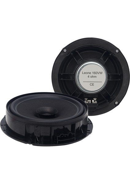 Leone 160VW 16 cm Oto Hoparlör 4 Ohm 80 Watt (Volkswagen Grubu ve Seat-Skoda Için) (K246)