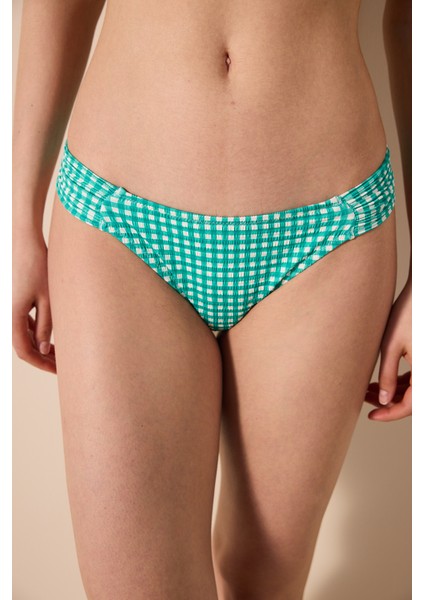 Triana Hipkini Dokulu Çok Renkli Bikini Altı