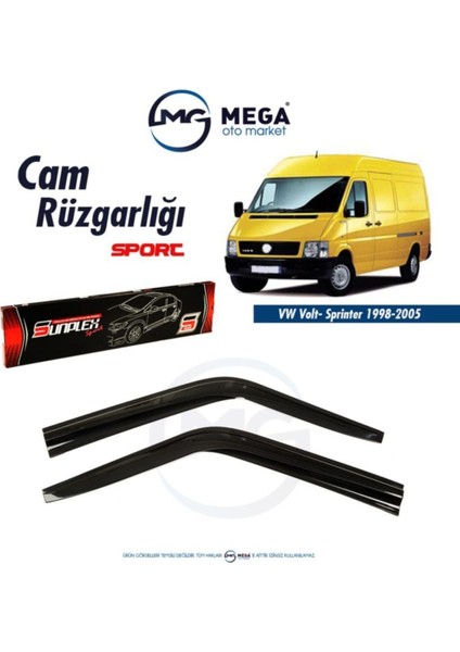 Vw Volt Mercedes Sprinter 1998-2007 Arası Cam Rüzgarlık