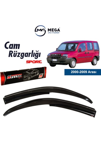 [brand] Fiat Doblo 2000-2009 Arası Mugen Cam Rüzgarlık