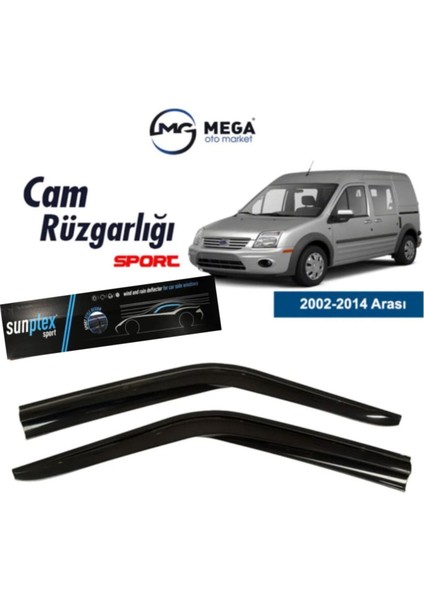 Ford Connect 2002-2014 Arası Mugen Tip Cam Rüzgarlık