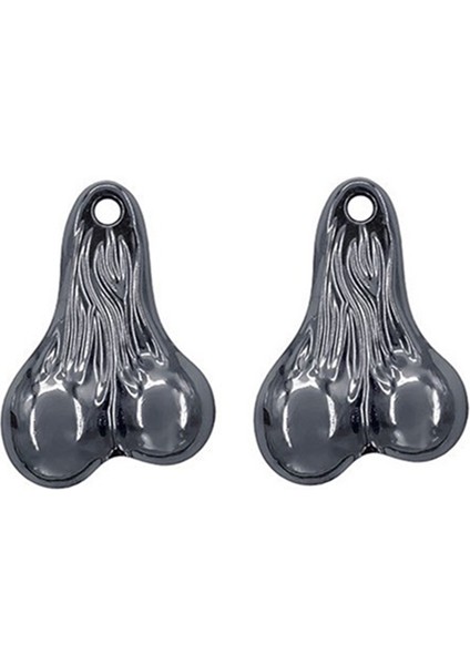 2 Adet 55X38MM Metal Dangler Topları Kamyon Kuruyemiş Simülasyon Parçaları 1/8 1/10 1/12 Rc Araba Eksenel SCX10 Traxxas Trx4 Tamiya,4 (Yurt Dışından)