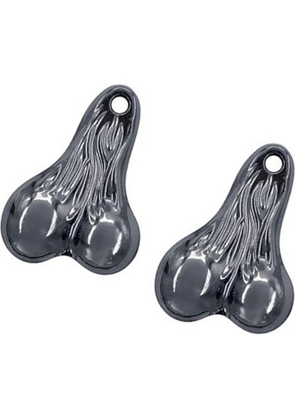 2 Adet 55X38MM Metal Dangler Topları Kamyon Kuruyemiş Simülasyon Parçaları 1/8 1/10 1/12 Rc Araba Eksenel SCX10 Traxxas Trx4 Tamiya,4 (Yurt Dışından)