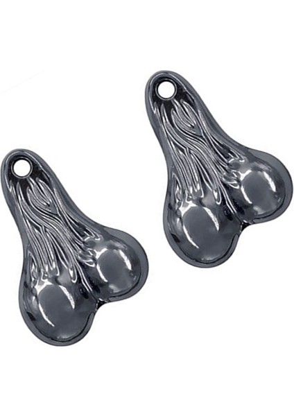 2 Adet 55X38MM Metal Dangler Topları Kamyon Kuruyemiş Simülasyon Parçaları 1/8 1/10 1/12 Rc Araba Eksenel SCX10 Traxxas Trx4 Tamiya,4 (Yurt Dışından)