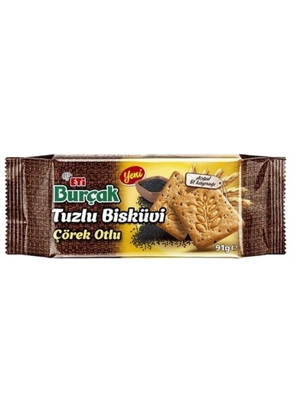 Burçak Çörek Otlu Bisküvi 91 Gr.