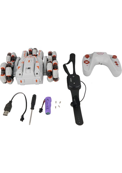 Rc Dublör Araba Beş Tekerlekli 2.4g Izle Hareket Kontrolü Tırmanma ve Sürüklenen Araba Doğum Günü Hediyesi Oyuncaklar Çocuklar Için-Gri (Yurt Dışından) indirimleri