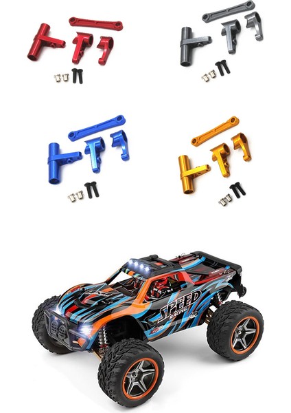 Wltoys 104009 12402-A Rc Araba Için Metal Direksiyon Bileşenleri Yükseltme Parçaları Aksesuarları, Mavi (Yurt Dışından) fırsatları
