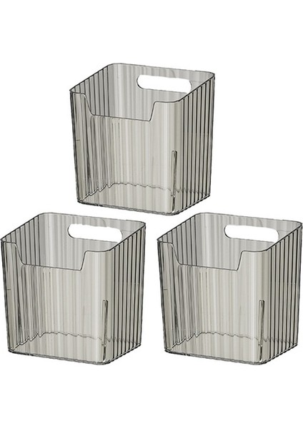 Buzdolabı Yan Kapı Için Saklama Kutusu Sebze Sebzik Meyve Çeşitli Eşyalar Saklama Kutusu Depolama Organizatör Şeffaf Gri (Yurt Dışından)