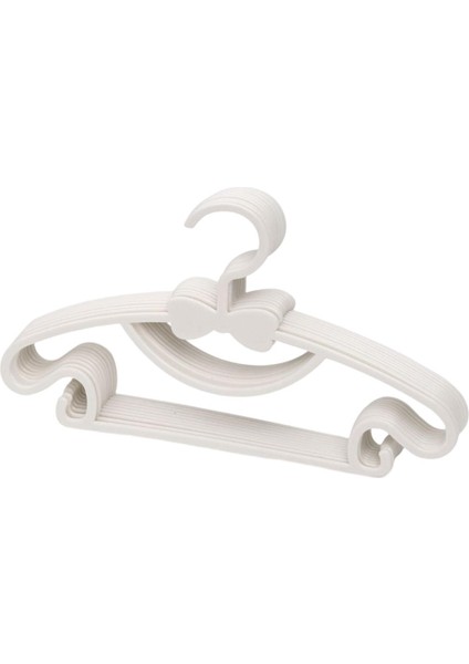 10 Adet Çok Fonksiyonlu Kıyafetler Askı Iç Çamaşırı Kurutma Rafı Elbise Turuncu (Yurt Dışından)