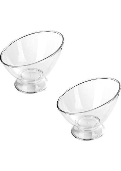 2 Adet Şeffaf Kahve Kapsülü Tutucu Plastik Kahve Kapsül Kabı Krema Tutucu Kahve Depolama Salata Kasesi Şeker Tabağı (Yurt Dışından)