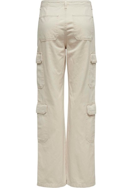 Onlmalfy 4-Pock Cargo Pant Pnt Kadın Bej Jean - 15311291 fırsatları