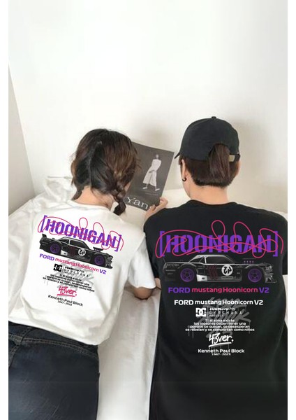 Mustang Hoonicorn V2 Baskılı T-Shirt