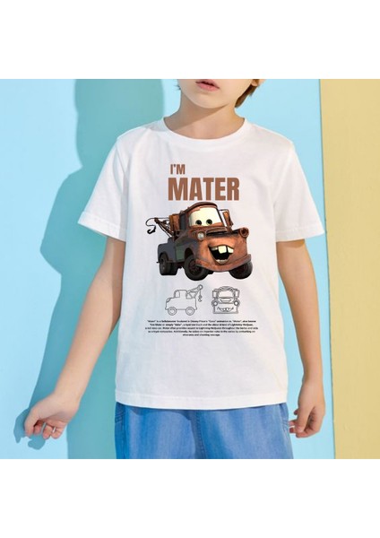 I'Am Mather Kids Baskılı T-Shirt