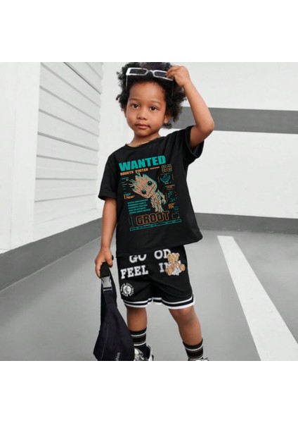 Wanted'S Kids Baskılı T-Shirt