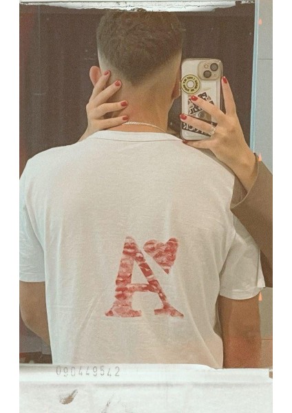 Kiss Design A Harfi Oversize T-Shirt