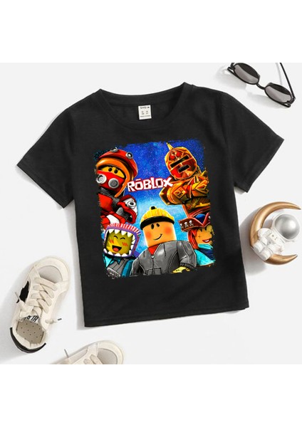 Roblox Kids Baskılı T-Shirt
