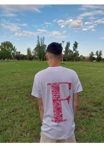 Kiss Design F Harfi Oversize T-Shirt