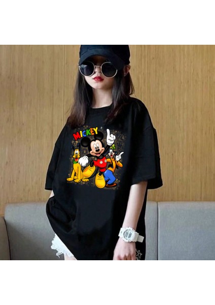 Mickey Kids Baskılı T-Shirt