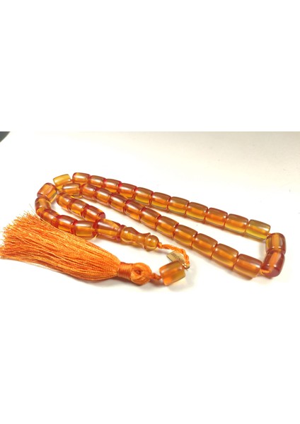 Ebu Zeyn Usta Imzalı Kat Kat Ipe Dizilmiş Sıkma Kehribar Sertifikalı 4873 modelleri