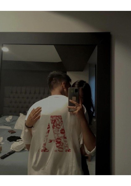 Kiss Design A Harfi Oversize T-Shirt