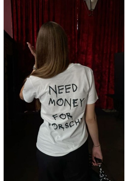 Need Money For Porsche Detail Oversize T-Shirt