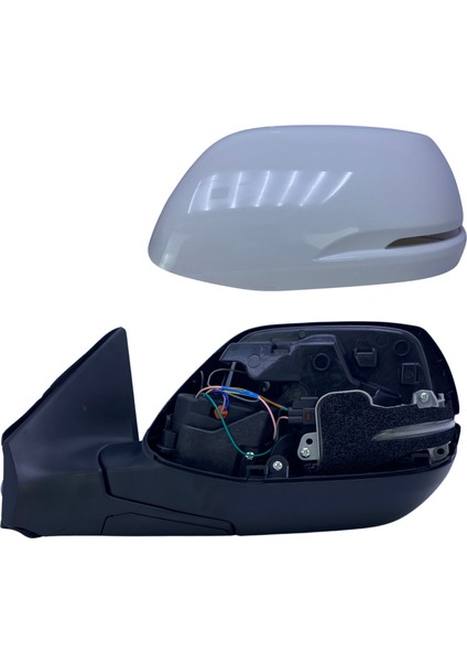Dış Dikiz Aynası Honda Cr-V 2017-2023 Elektrikli, Isıtmalı, Sinyalli, Mavi Cam, Otomatik Katlanır, Astarlı Kapak, 8 Pin