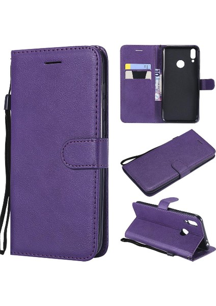 Onur 8c Klasik Düz Renk Iş Cüzdan Telefon Kılıfı Için Flip Case Yüksek (Yurt Dışından)