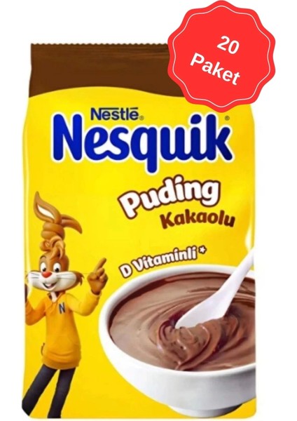 Kakaolu Toz Puding 100 G x 20 Paket